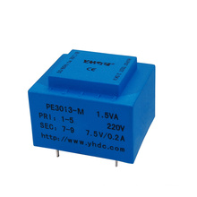 pcb mount encapsulated AC transformer